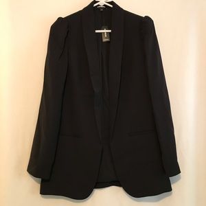 Black Puff Sleeve Blazer from Express - NWT!